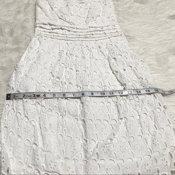 AMERICAN RAG White Strapless Mini Dress - Picture 4 of 6